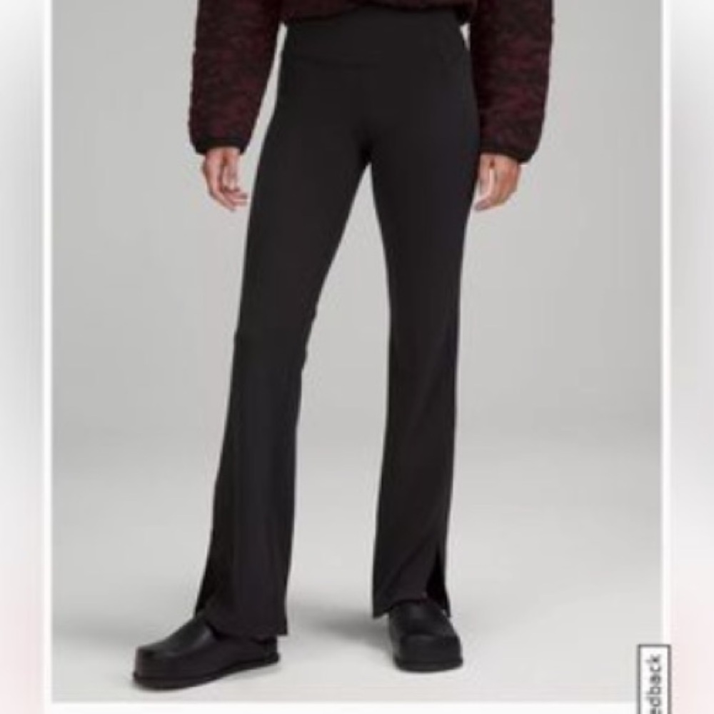 Lululemon Groove High-rise Split Hem Flared pant